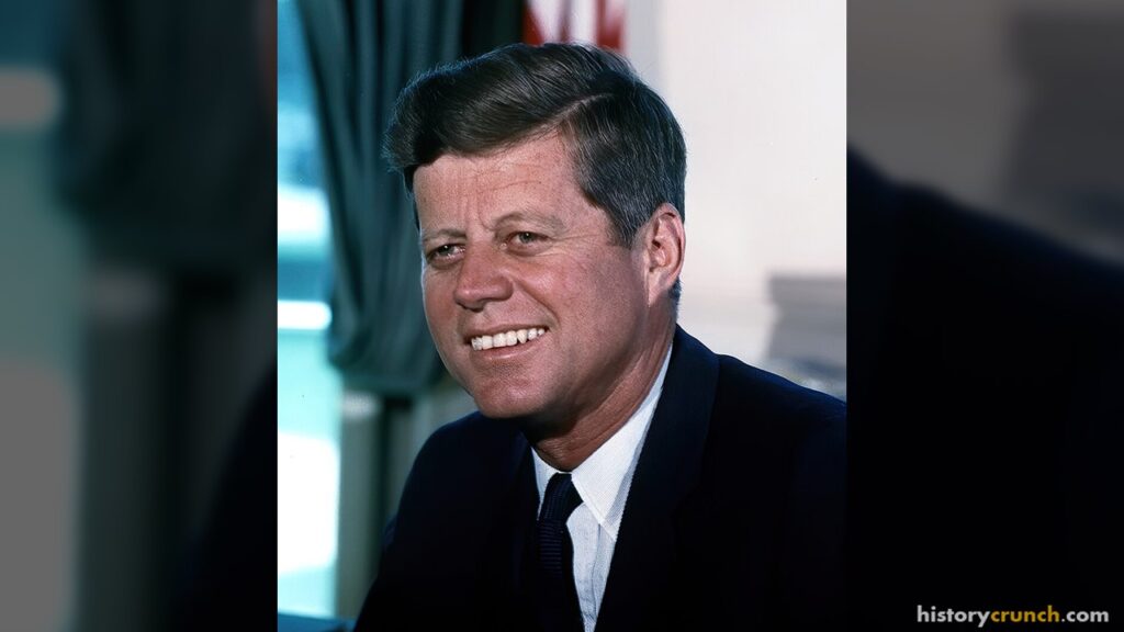 John F. Kennedy in the Oval Office in 1963.