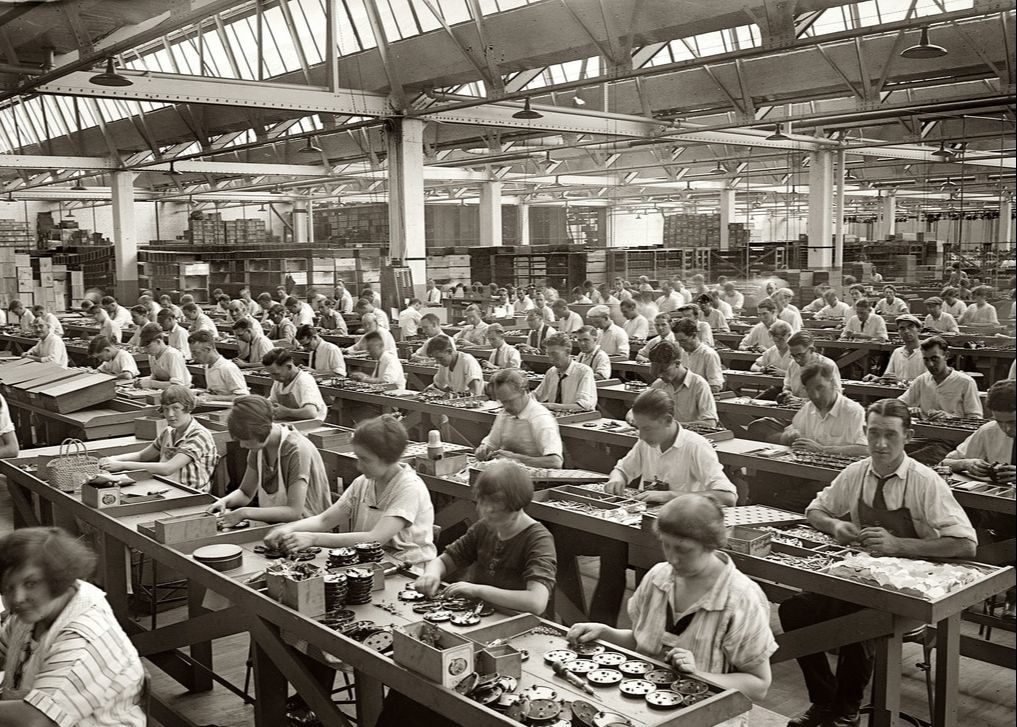 factory life during the 1800s