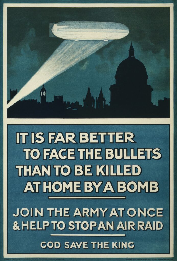 Airships WW1 Poster