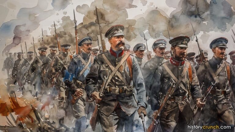 Soldiers of the First Balkan War, which historians count among the causes of World War I.