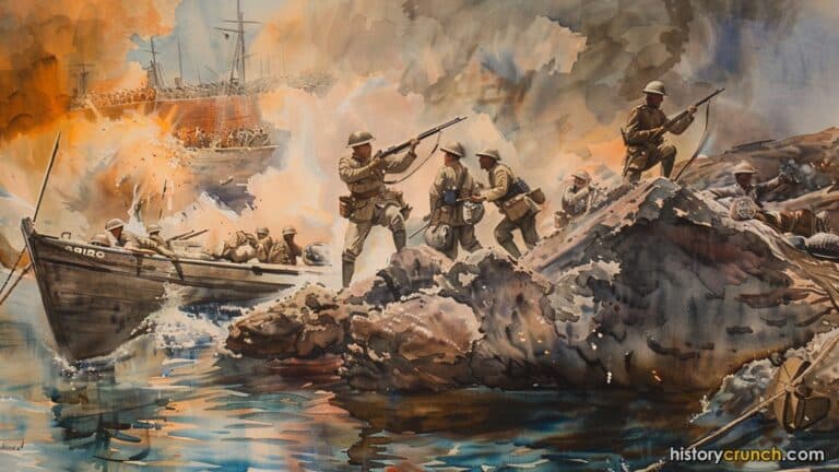 The Gallipoli Campaign of 1915, the Allied attempt to seize the Dardanelles strait.