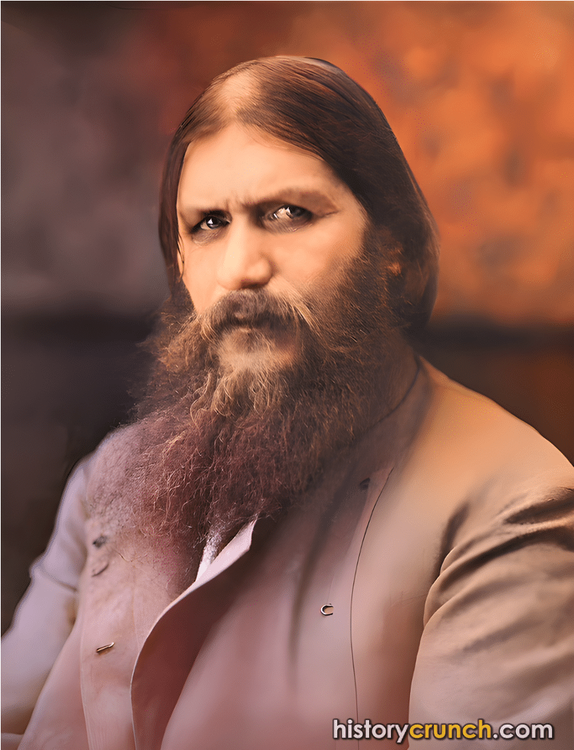 Grigori Rasputin (Colorized by historycrunch.com)