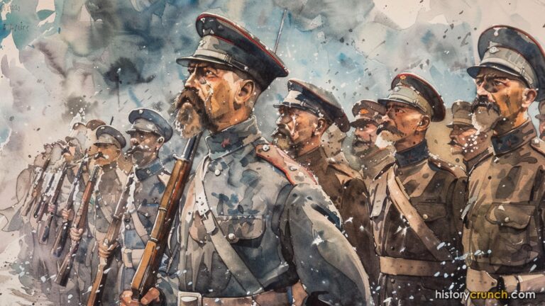 Austro-Hungarian soldiers of World War I.