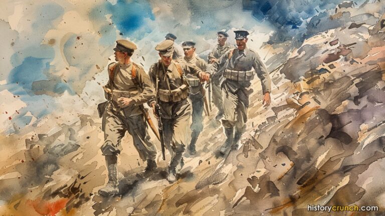 Bulgarian soldiers of World War I. Bulgaria fought alongside Germany, Austria-Hungary and the Ottoman Empire.