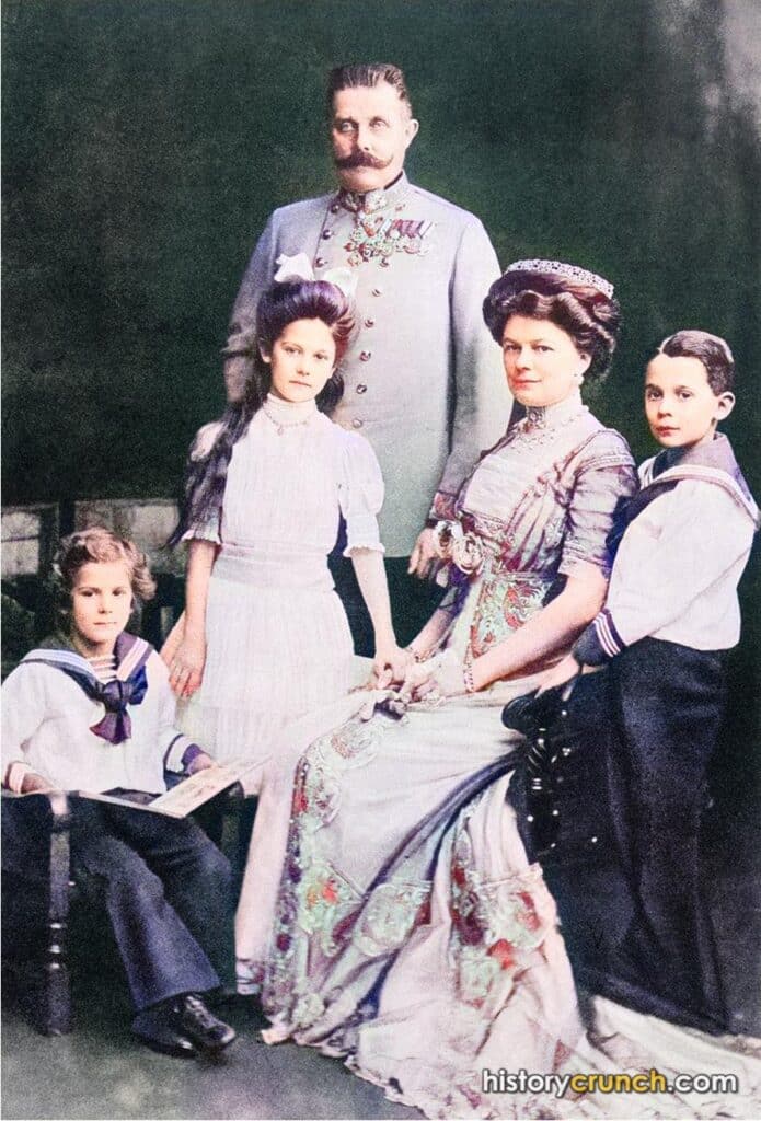 Franz Ferdinand and Family