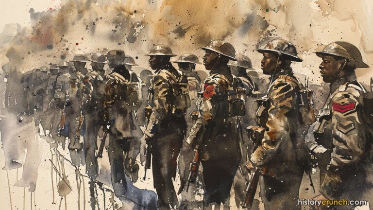 The Harlem Hellfighters, the 369th Infantry Regiment, an African American unit famous for its courage in World War I.