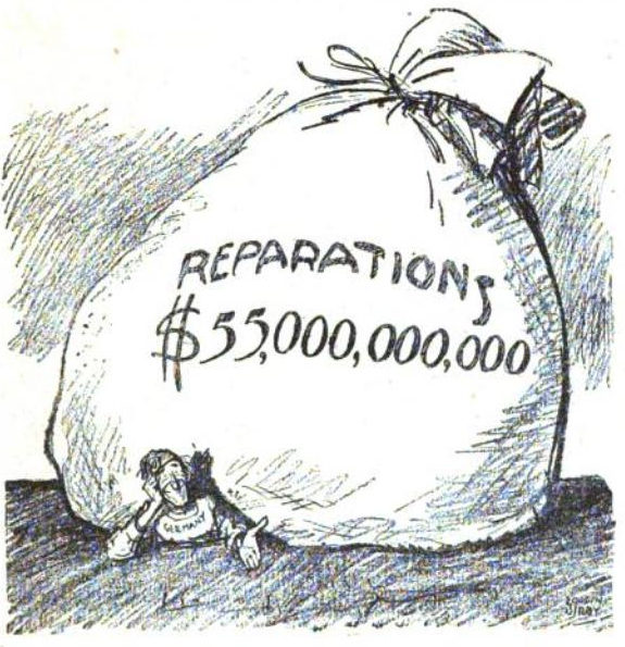 Treaty of Versailles cartoon