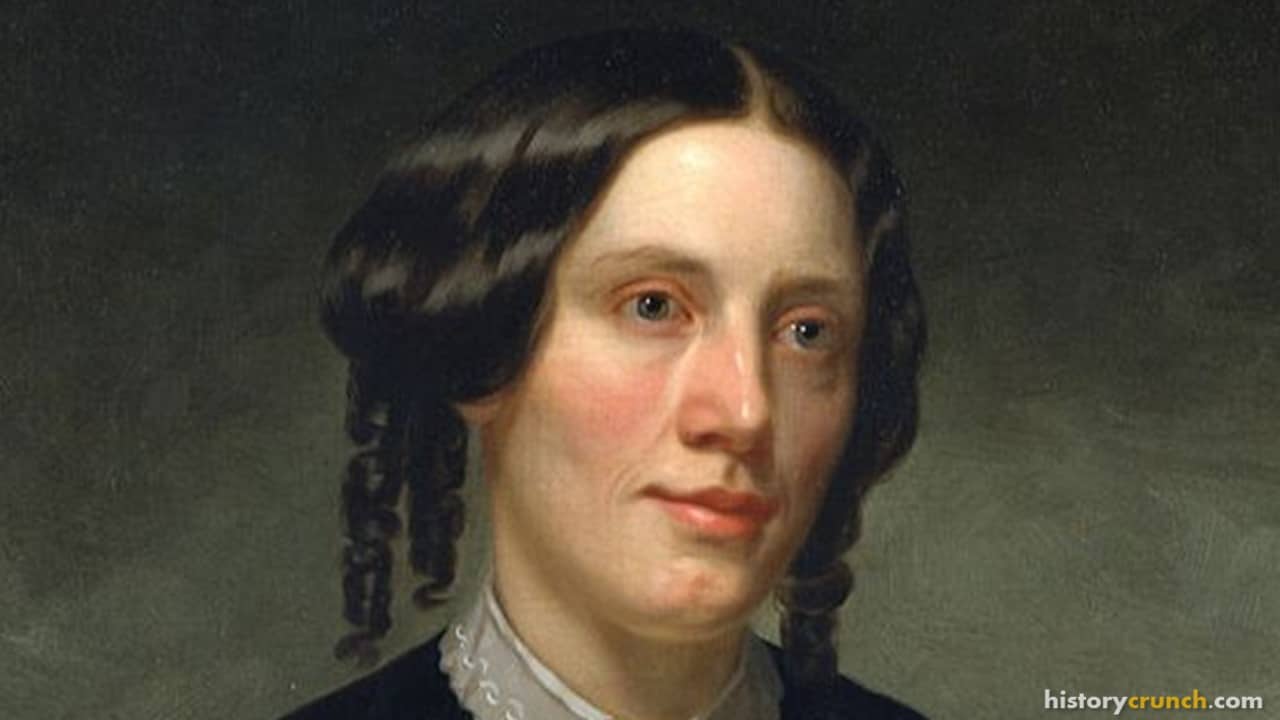 'Harriet Beecher Stowe' Portrait by Alanson Fisher (1853)