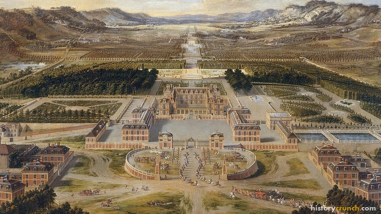 'Palace of Versailles' by Pierre Patel. (1668)