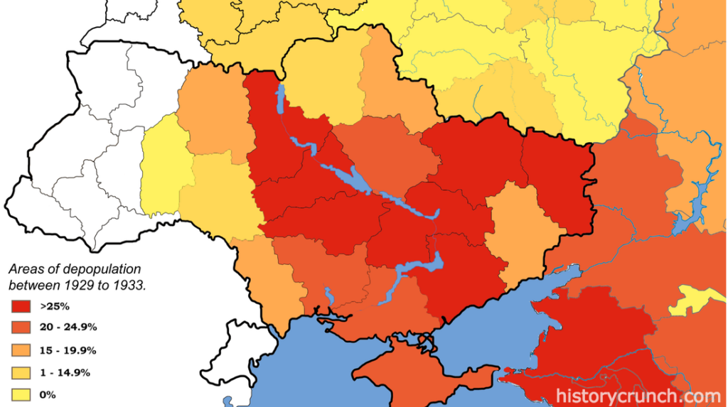 Holodomor Map