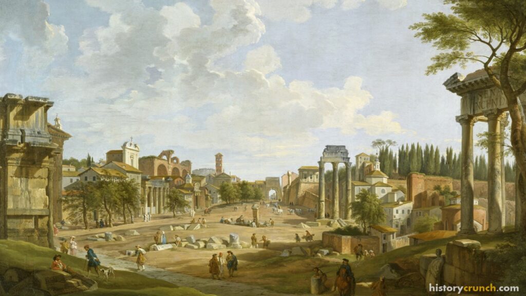 City of Rome During the Roman Empire
