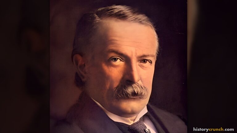 David Lloyd George in 1918. (Colorized by historycrunch.com)