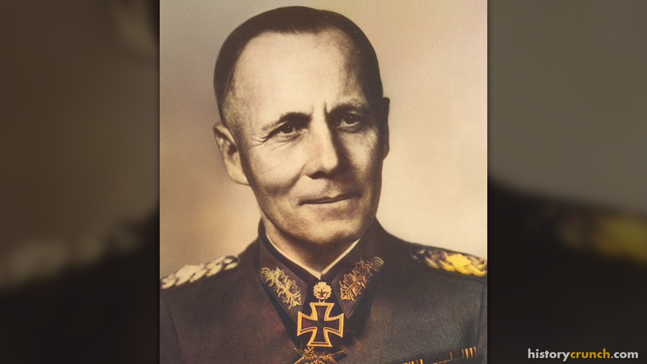 Erwin Rommel in 1941. (Colorized by historycrunch.com)
