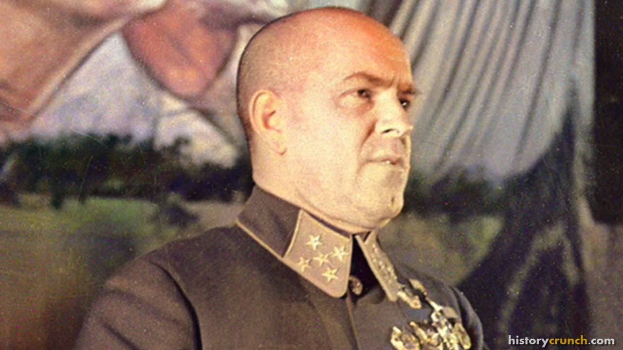 Georgy Zhukov in 1941. (Colorized by historycrunch.com)