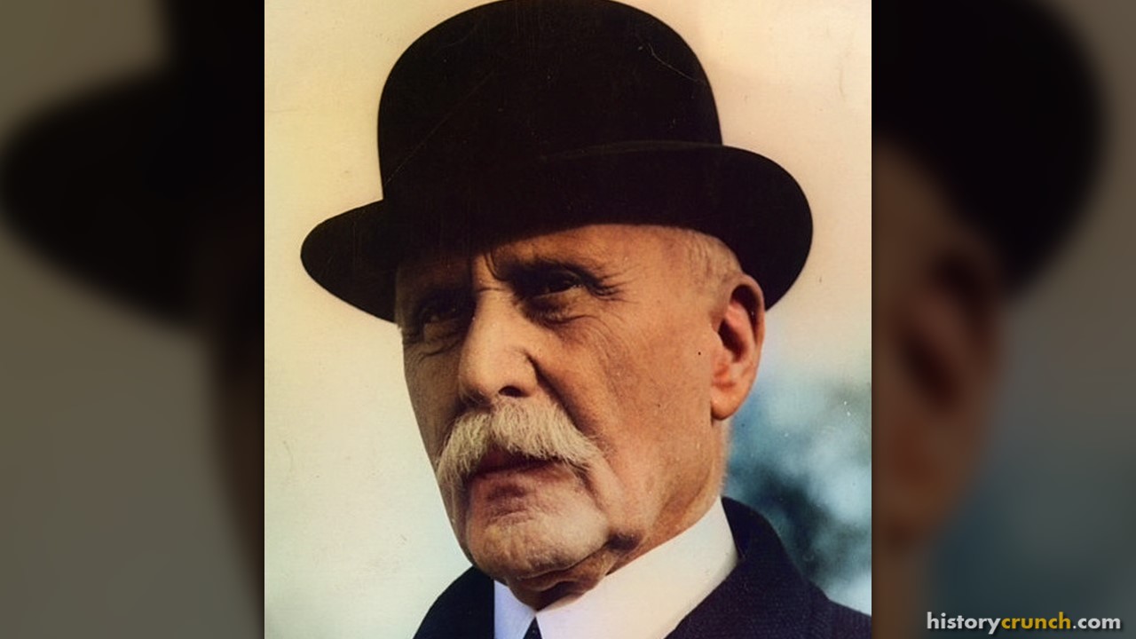 Philippe Pétain in 1940. (Colorized by historycrunch.com)