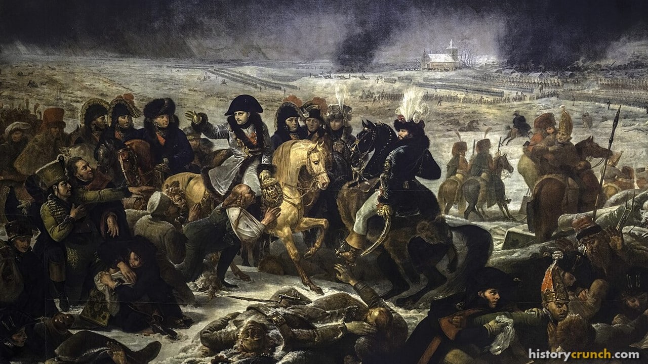 'Napoleon during the battle of Eylau' by Antoine-Jean Gros. (1808)
