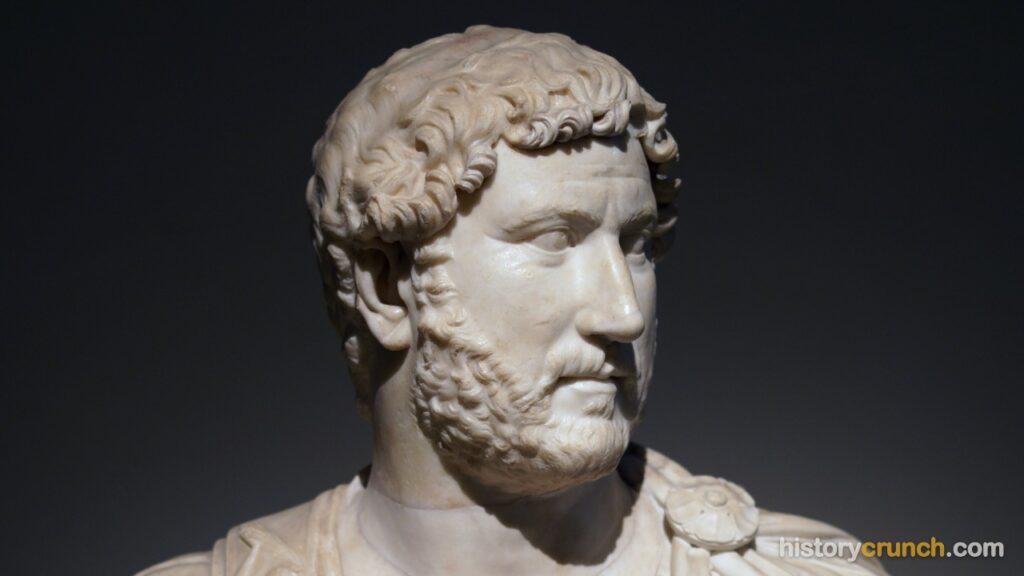 Emperor Hadrian.