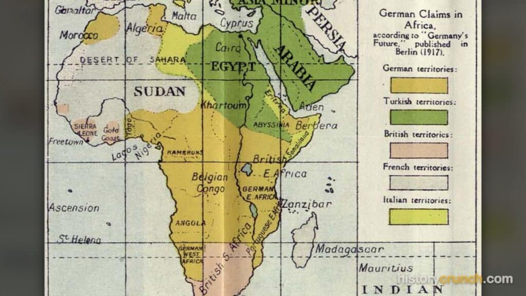 German Empire in Africa.
