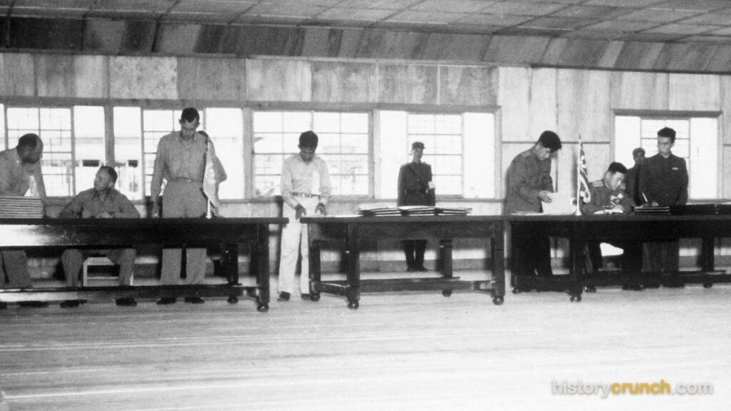 The Korean War Armistice.