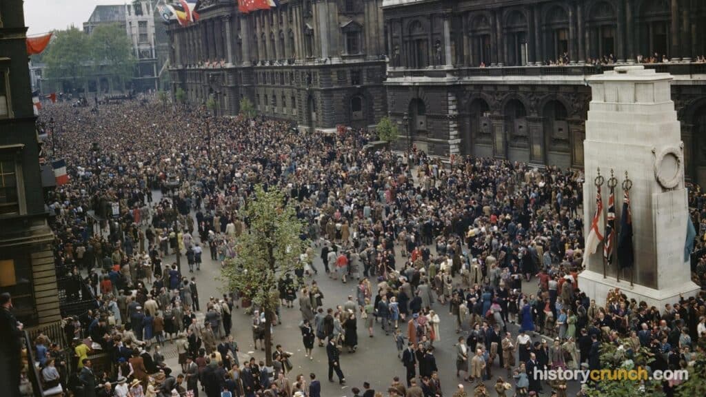 V-E Day.