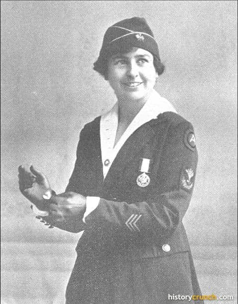Grace Banker, chief operator of the Hello Girls, in World War I.