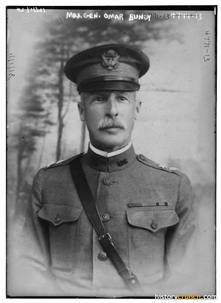 Major General Omar Bundy around 1918. (U.S. Army, public domain)