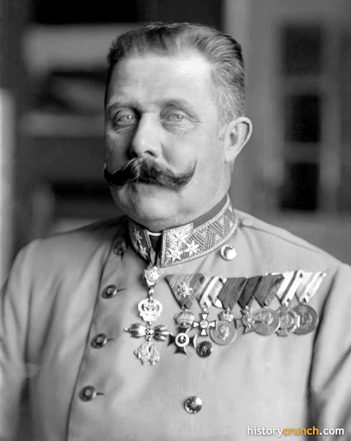 Archduke Franz Ferdinand of Austria, around 1914.