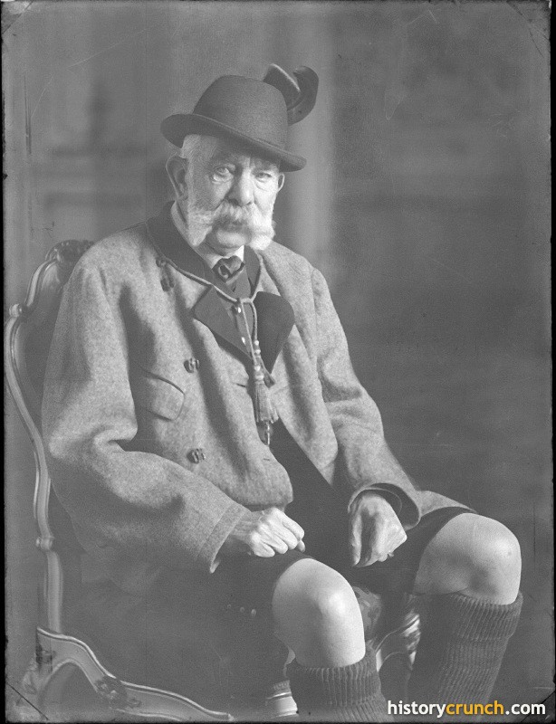 Emperor Franz Joseph I in 1910.